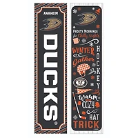Anaheim Ducks 47" Double Sided Winter Leaner Fan Sign