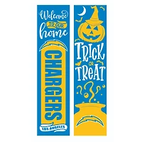 Los Angeles Chargers 47" Double Sided Halloween Leaner Fan Sign