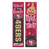 San Francisco 49ers 47" Double Sided Halloween Leaner Fan Sign