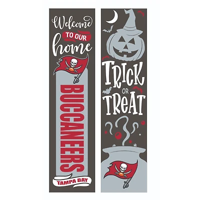 Tampa Bay Buccaneers 47" Double Sided Halloween Leaner Fan Sign