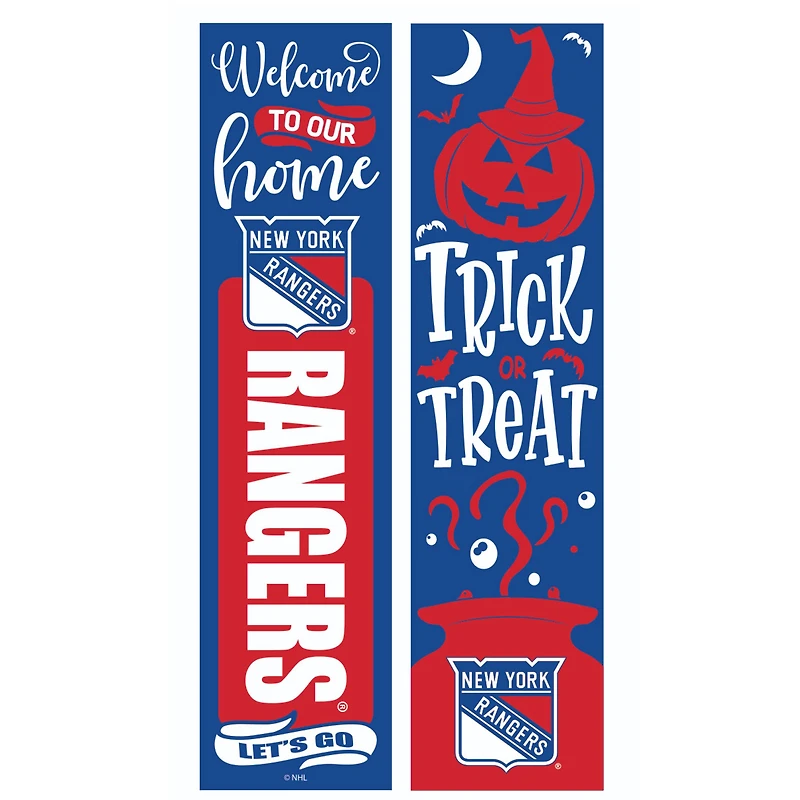New York Rangers 47" Double Sided Halloween Leaner Fan Sign