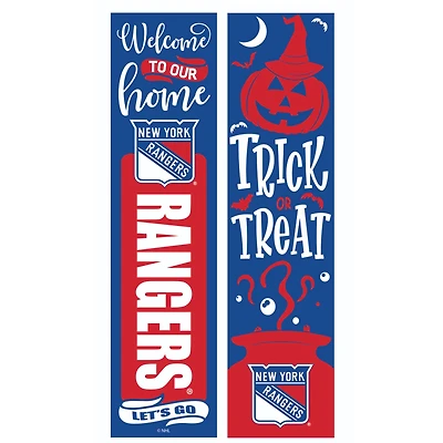 New York Rangers 47" Double Sided Halloween Leaner Fan Sign