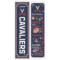 Virginia Cavaliers 47" Double Sided Winter Leaner Fan Sign
