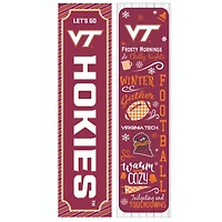 Virginia Tech Hokies 47" Double Sided Winter Leaner Fan Sign