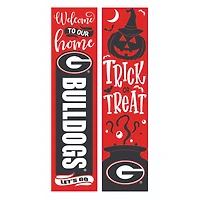 Georgia Bulldogs 47" Double Sided Halloween Leaner Fan Sign