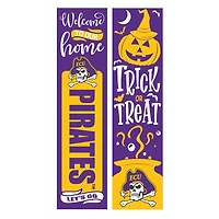 ECU Pirates 47" Double Sided Halloween Leaner Fan Sign