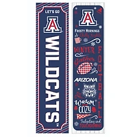 Arizona Wildcats 47" Double Sided Winter Leaner Fan Sign