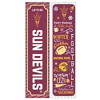 Arizona State Sun Devils 47" Double Sided Winter Leaner Fan Sign