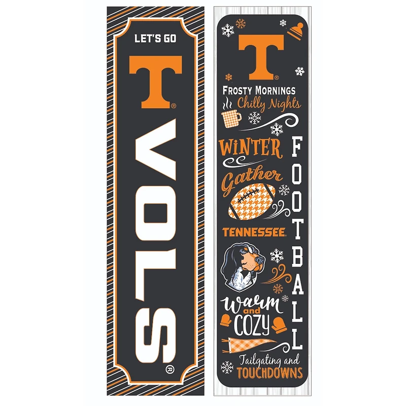 Tennessee Volunteers 47" Double Sided Winter Leaner Fan Sign