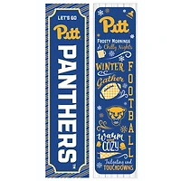 Pitt Panthers 47" Double Sided Winter Leaner Fan Sign