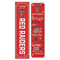 Texas Tech Red Raiders 47" Double Sided Winter Leaner Fan Sign