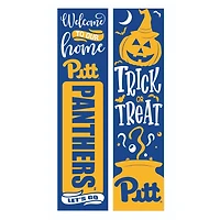Pitt Panthers 47" Double Sided Halloween Leaner Fan Sign