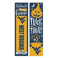West Virginia Mountaineers 47" Double Sided Halloween Leaner Fan Sign