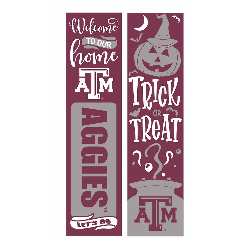 Texas A&M Aggies 47" Double Sided Halloween Leaner Fan Sign