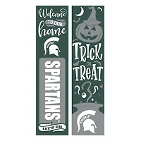 Michigan State Spartans 47" Double Sided Halloween Leaner Fan Sign