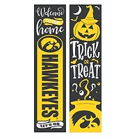 Iowa Hawkeyes 47" Double Sided Halloween Leaner Fan Sign