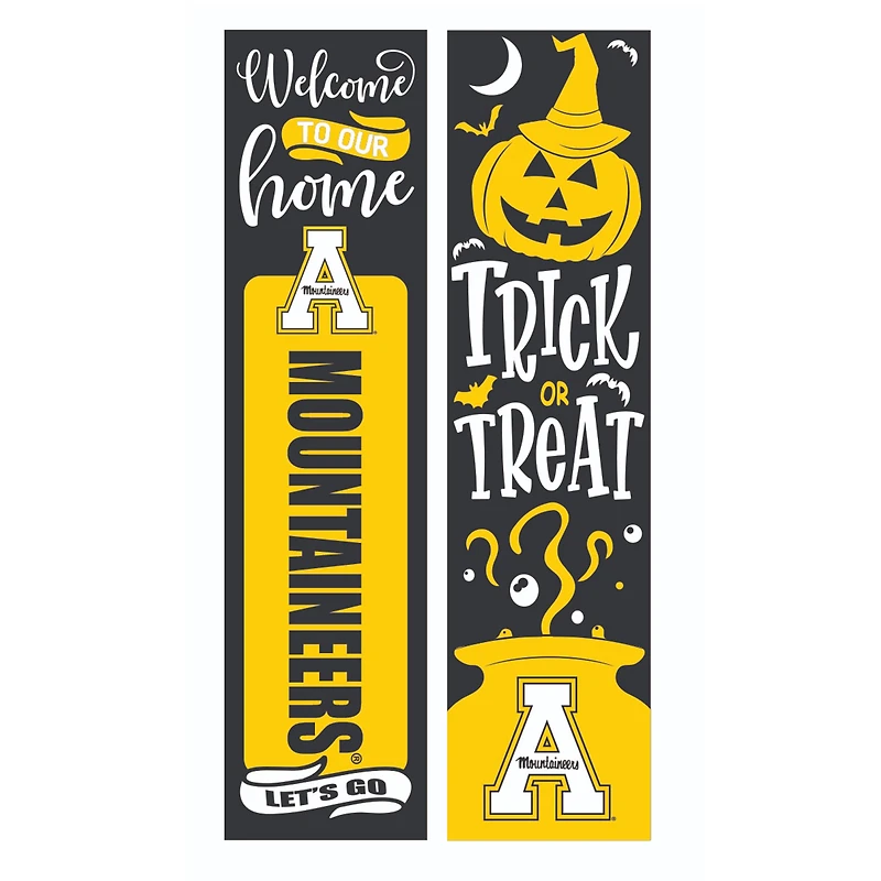 Appalachian State Mountaineers 47" Double Sided Halloween Leaner Fan Sign