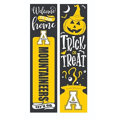 Appalachian State Mountaineers 47" Double Sided Halloween Leaner Fan Sign