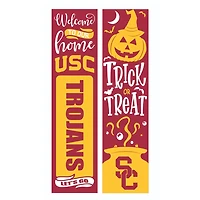 USC Trojans 47" Double Sided Halloween Leaner Fan Sign
