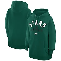 Men's Starter  Green Dallas Stars Puck Pullover Hoodie