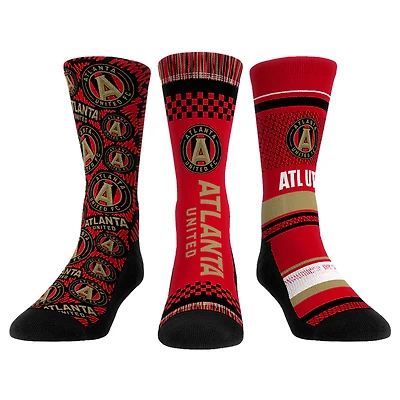 Youth Rock Em Socks Atlanta United FC Three-Pack Crew Socks Set