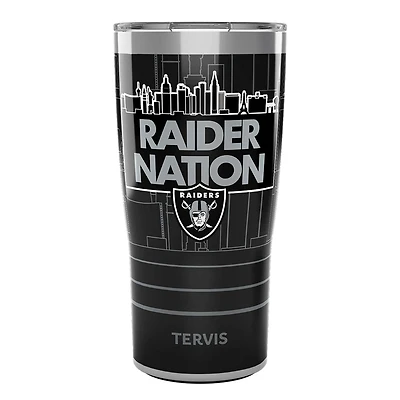 Tervis Las Vegas Raiders 20oz. Raider Nation Slider Lid Stainless Steel Tumbler