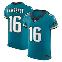 Men's Nike Trevor Lawrence Teal Jacksonville Jaguars Prowler Throwback Vapor F.U.S.E. Elite Jersey
