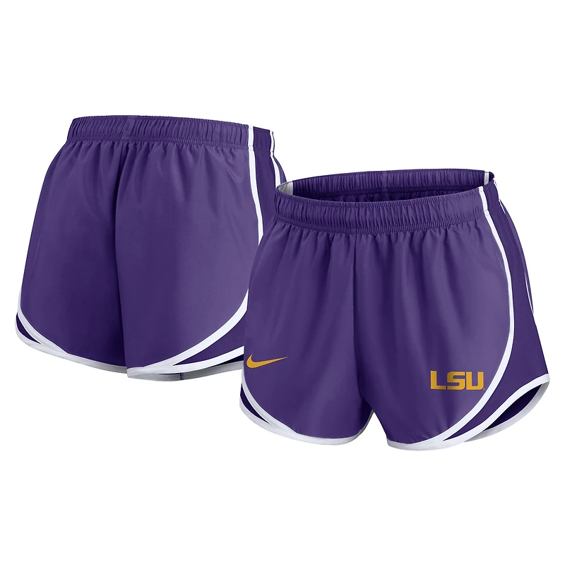 Women's Nike Purple LSU Tigers Primetime Tempo Dri-FIT Shorts