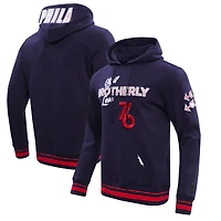 Men's Pro Standard Navy Philadelphia 76ers 2023/24 City Edition Pullover Hoodie