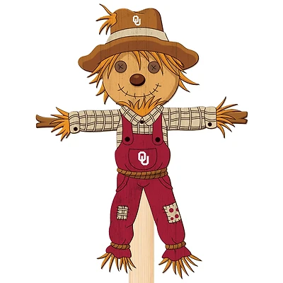Oklahoma Sooners 12" Scarecrow Yard Stake
