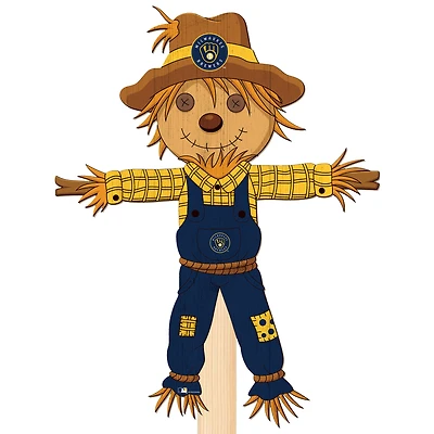 Milwaukee Brewers 12" Scarecrow Yard Stake