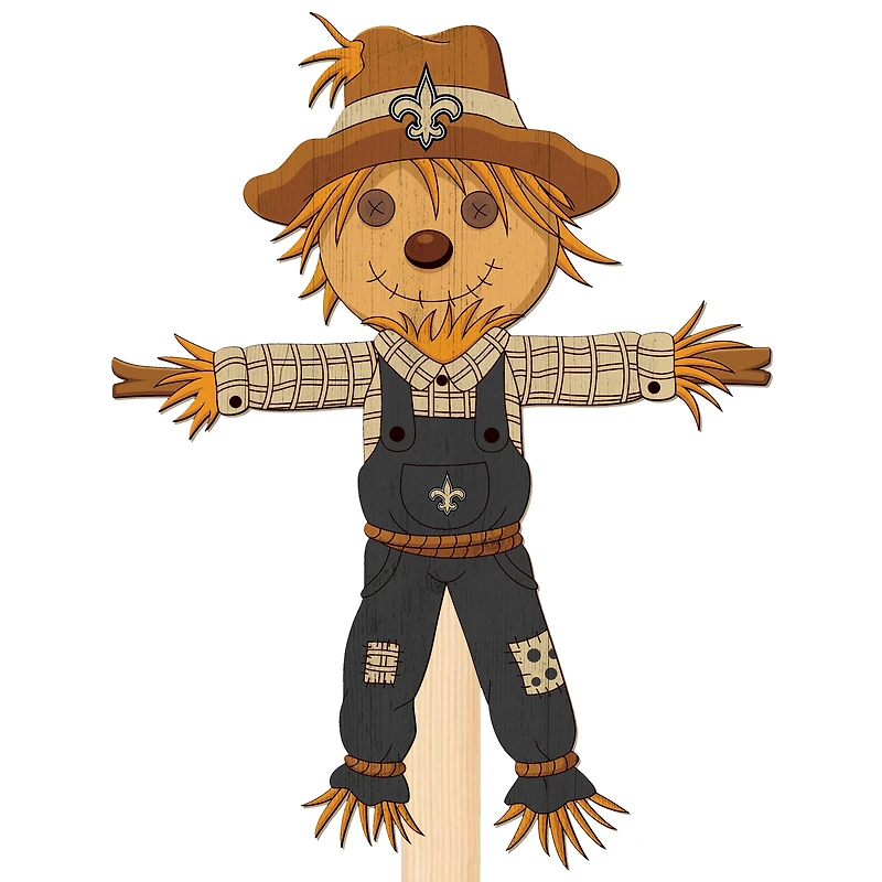 New Orleans Saints 12" Scarecrow Yard Stake