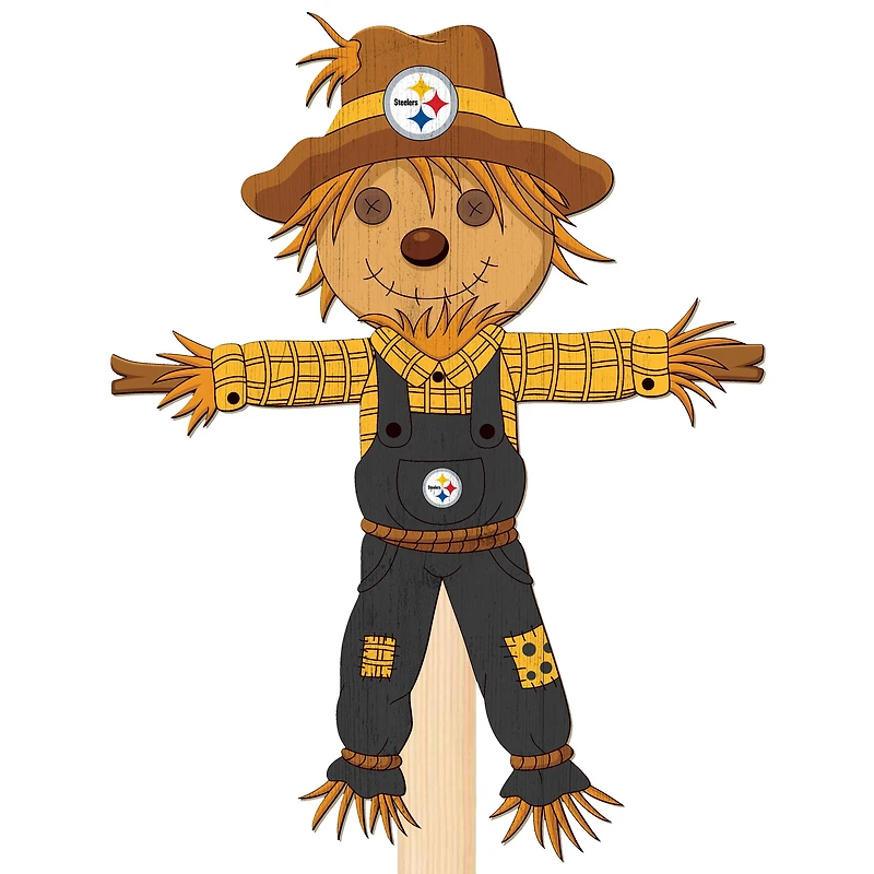 Pittsburgh Steelers 12" Scarecrow Yard Stake