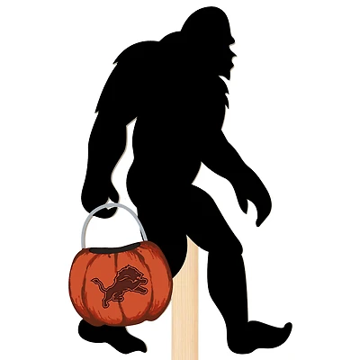 Detroit Lions 12" Bigfoot Halloween Yard Stake