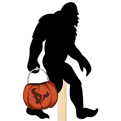 Houston Texans 12" Bigfoot Halloween Yard Stake