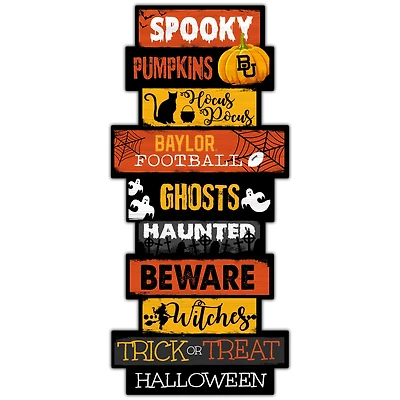 Baylor Bears 24'' Halloween Celebration Stack Sign