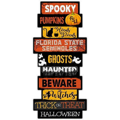 Florida State Seminoles 24'' Halloween Celebration Stack Sign
