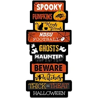 NDSU Bison 24'' Halloween Celebration Stack Sign