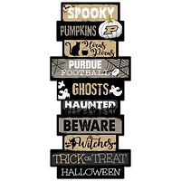 Purdue Boilermakers 24'' Halloween Celebration Stack Sign