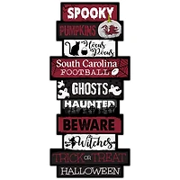 South Carolina Gamecocks 24'' Halloween Celebration Stack Sign