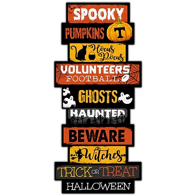 Tennessee Volunteers 24'' Halloween Celebration Stack Sign