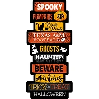 Texas A&M Aggies 24'' Halloween Celebration Stack Sign