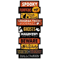 Virginia Tech Hokies 24'' Halloween Celebration Stack Sign
