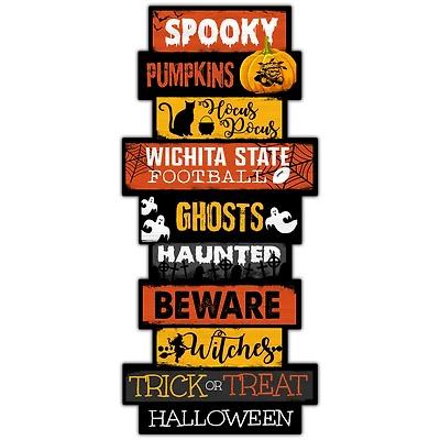 Wichita State Shockers 24'' Halloween Celebration Stack Sign