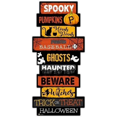 Pittsburgh Pirates 24'' Halloween Celebration Stack Sign