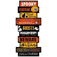 Cincinnati Reds 24'' Halloween Celebration Stack Sign
