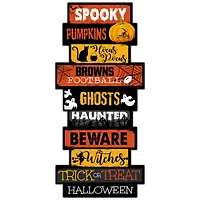 Cleveland Browns 24'' Halloween Celebration Stack Sign