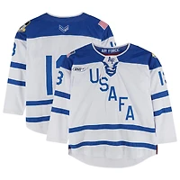 Air Force Falcons Team-Issued #13 White Jersey with Atlantic Hockey Patch from the Hockey Program