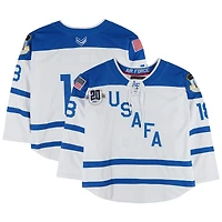 Air Force Falcons Team-Issued #18 Jersey with 20th Anniversary Patch from the Hockey Program