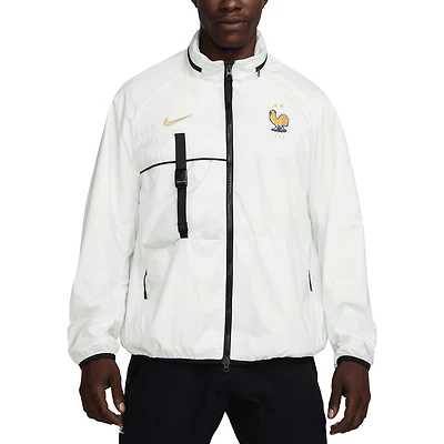 Men's Nike White France National Team 2024 Halo Anthem Full-Zip Jacket